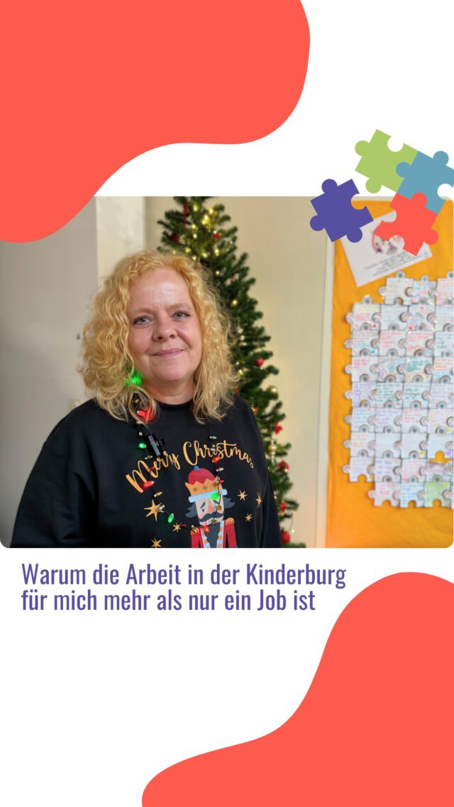 Was macht die Arbeit bei der JBH so besonders? ✨
Lassen wir doch einfach unsere Mitarbeitenden selbst sprechen. Hört mal rein.
Beate Hallberg liebt an ihrem Job, dass sie hier jeden Tag die Möglichkeit hat, die Kinder in all ihren Bedürfnissen zu unterstützen und zu begleiten. Ob beim Entdecken der Welt, beim Trösten oder beim Feiern kleiner Erfolge – jedes Lächeln und jede Entwicklung zeigt, wie wichtig und erfüllend die Arbeit bei der uns ist. Für die Kleinen da zu sein und sie in ihrer Individualität zu stärken, macht die Kinderburg zu einem ganz besonderen Ort. 
#Kinderburg #Herzensjob #KiTaAlltag #Siegburg #KitaSiegburg #KinderburgSiegburg