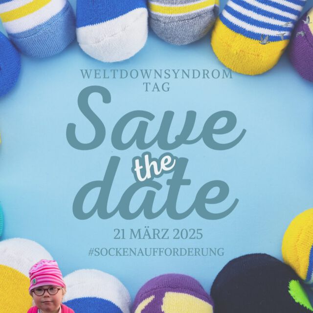 🌟 Weltdownsyndrom-Tag 2025 🌟

Am Freitag, den 21.03.25, ist Weltdownsyndrom-Tag und wir von der Jugendbehindertenhilfe Siegburg sind stolz darauf, an der #Sockenaufforderung teilzunehmen! 🧦✨

An diesem Tag tragen wir alle unterschiedliche Socken, um die Vielfalt und das Anderssein zu feiern. Eines unserer wunderbaren Kinder ist Teil dieser großartigen Kampagne! 💛

Macht mit und zeigt eure Unterstützung, indem ihr am 21.03.25 eure buntesten und unterschiedlichsten Socken anzieht. Lasst uns gemeinsam ein Zeichen setzen und die Welt ein Stück bunter machen! 🌈

📸 Vergesst nicht, eure Fotos mit uns zu teilen und den Hashtag #Sockenaufforderung zu verwenden!

#WeltdownsyndromTag #VielfaltFeiern #AndersSeinIstSchön #JugendbehindertenhilfeSiegburg