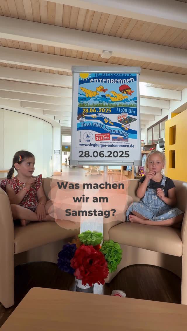 Entenrennen am Samstag, den 28.06.25 auf dem Parkplatz des OBI-Marktes Siegburg! Sichert euch die letzten Adoptionsscheine und kommt vorbei! Bei bestem Wetter wartet ein tolles Familienfest mit attraktiven Preisen und Spielen auf euch! Für kühle Getränke und das leibliche Wohl ist gesorgt! Der Erlös kommt vollständig unseren Einrichtungen zu Gute! Teilen erwünscht! Wir freuen uns auf euch! 🦆 @obi_siegburg
